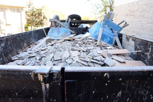 Junk and debris hauling for violations