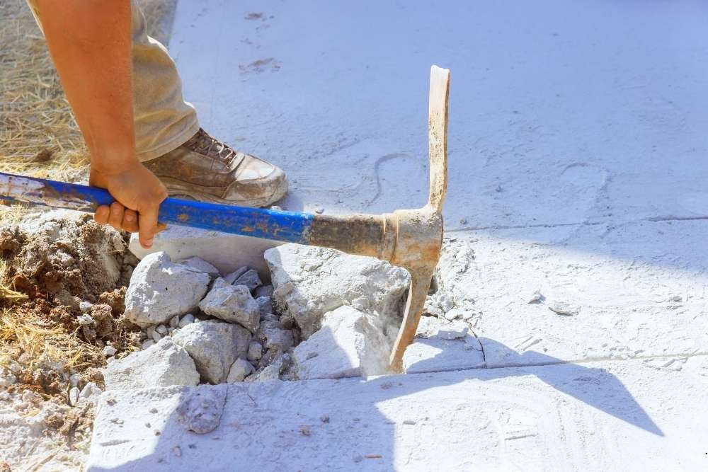 driveway demolition debris removal Tafton PA