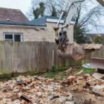 garage demolition debris cleanup Tafton PA